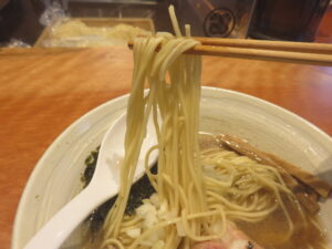 煮干らぁ麺@麺屋 さくら井(三鷹駅)麺