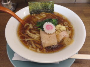 生姜醤油そば@中華そば うゑ田(西立川駅)ビジュアル