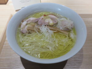 塩ラーメン@麺や 飛鳥くら田（神田駅）ビジュアル