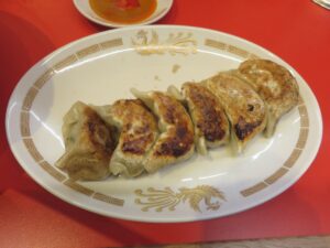 中華麺@中華そば専門店 一龍（下北沢駅）ギョーザ