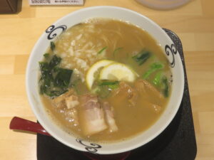 まぐろ豚骨ラーメン@めん屋 まぐ郎(東金駅)ビジュアル:トップ