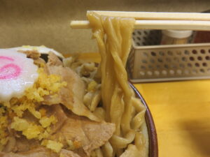 肉めん@肉めん 肉めし NO11(谷塚駅)麺
