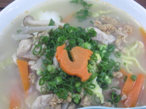 鶏五目ラーメン@五島だし活(野方駅)具