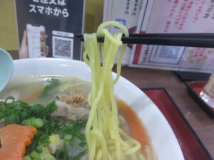 鶏五目ラーメン@五島だし活(野方駅)麺