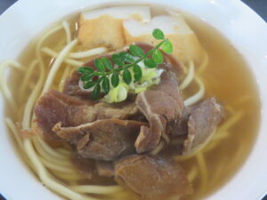 多良間そば 並盛@たねび食堂（沖縄県宮古郡）具