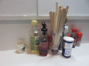 車海老みそラーメン@心喜～しんき～（沖縄県島尻郡）卓上