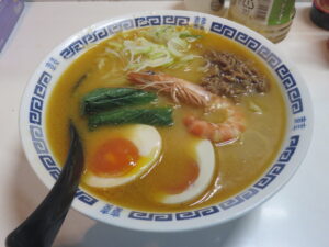 車海老みそラーメン@心喜～しんき～（沖縄県島尻郡）ビジュアル