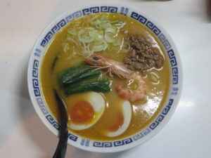 車海老みそラーメン@心喜～しんき～（沖縄県島尻郡）ビジュアル：トップ