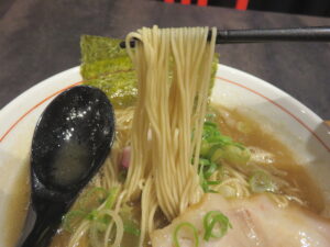 豚骨中華そば@濃厚豚骨中華そば GANPAI(日ノ出町駅)麺