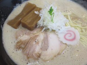 鶏豚骨ラーメン@吉風（伊勢市駅）具