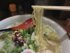 松阪中華そば@中華そば 花紋（三重県松阪市）麺