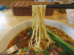 排骨酸辣麺@瀬佐味亭(本郷三丁目駅)麺