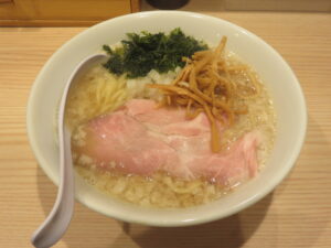 背脂中華そば（多め）@中華そば かけ橋（京急鶴見駅）ビジュアル