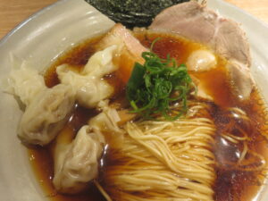 ワンタンラーメン@Ramen 鵠(藤沢駅)具