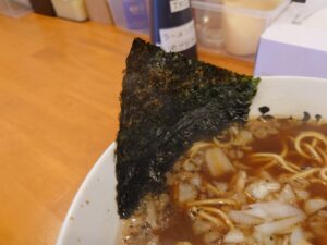 ラーメン@ラーメン家 おさ田(君津駅)具:海苔