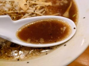 ラーメン@ラーメン家 おさ田(君津駅)スープ