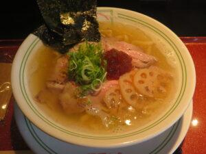 煮干しセブンラーメン 塩@麺類と心 7(恵我ノ荘駅)ビジュアル
