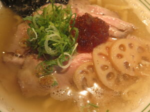 煮干しセブンラーメン 塩@麺類と心 7(恵我ノ荘駅)具