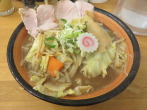 味噌煮干ラーメン@青森煮干 和渦製麺(京急蒲田駅)ビジュアル