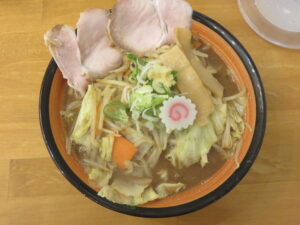 味噌煮干ラーメン@青森煮干 和渦製麺(京急蒲田駅)ビジュアル:トップ