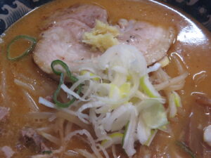 熟成味噌ラーメン@麺屋 樹（野田市駅）具