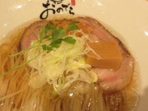 塩ラーメン@麺 銀座おのでら 東銀座店（東銀座駅）具