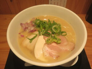 貝出汁味噌らぁ麺(並盛)@貝麺 ふか川(人形町駅)ビジュアル