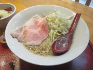 葱ラーメン@葱料理 shin's place(三軒茶屋駅)ビジュアル