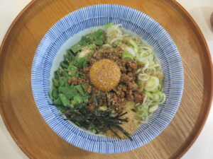 スパイス香る台湾まぜそば@麦と手（阿佐ケ谷駅）ビジュアル：トップ
