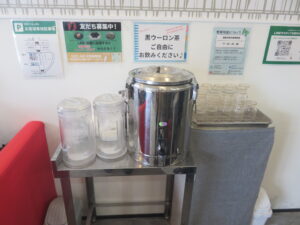 醤油豚骨らーめん@横浜らーめん 源泉 上矢部店（戸塚駅）ウォータージャグ