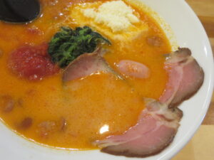 トマトラーメン@TOMATO RAMEN あうわ 横浜弘明寺店(弘明寺駅)具