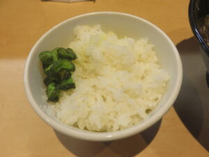 濃厚らーめん@らーめん 新山(埼玉県上尾市)ライス