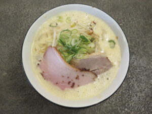 鶏白湯味噌ラーメン@一兎軒(鶴瀬駅)ビジュアル:トップ