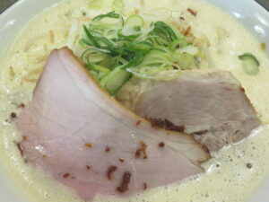 鶏白湯味噌ラーメン@一兎軒(鶴瀬駅)具