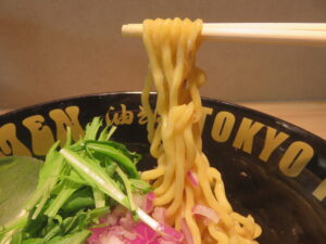 油そば 並盛り@油そば BEEF-MEN(東武練馬駅)麺
