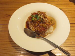 醤油ラーメン@中華蕎麦 国領大門(国領駅)肉丼