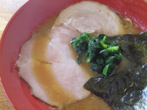 家系醤油soba@麺工房 やびな（秋田県能代市）具