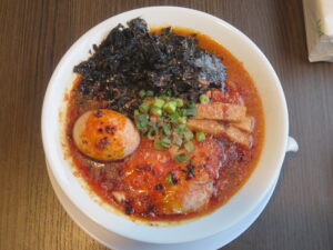 濃厚海老味噌らーめん@MAZE TOKYO（築地市場駅）ビジュアル：トップ