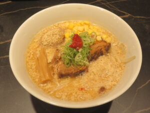 白味噌ラーメン@特選中華蕎麦 諭吉 渋谷店(渋谷駅)ビジュアル