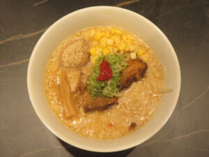 白味噌ラーメン@特選中華蕎麦 諭吉 渋谷店(渋谷駅)ビジュアル:トップ