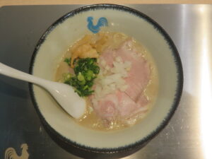 鶏白湯しょうゆらーめん@鶏之諺 TOKYO01(練馬駅)ビジュアル:トップ