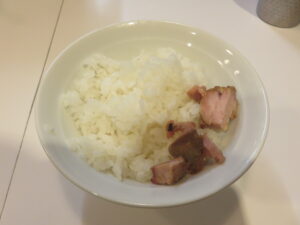 ラーメン@わいず一門 池袋ラーメン 梟（池袋駅）ライス