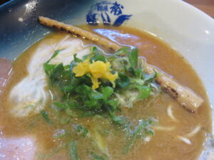 蟹塩そば@麺屋 裕(都島駅)具
