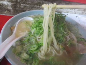 ラーメン@石走ラーメン(川内駅)麺