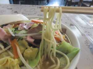 平戸ちゃんぽん@めしどころ 一楽（長崎県平戸市）麺