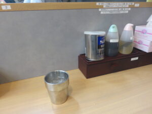 北ノ醤油ラーメン@北ノ醤油 チーホー（水道橋駅）卓上