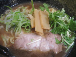 煮干鰹ラーメン@麺信(入間市駅)具