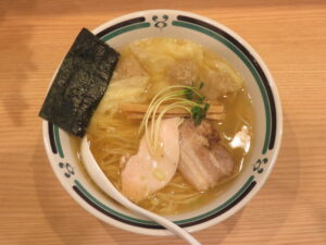 ワンタンしおらーめん@麺屋 喜々（平和島駅）ビジュアル：トップ