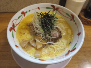 納豆らーめん（細麺）@らーめん天神下 大喜（入谷駅）ビジュアル