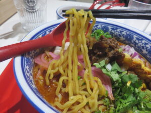 ビリアラーメン@BiRRiA 8 RAMEN（恵比寿駅）麺